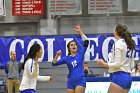 Volleyball vs MHC  Wheaton Women's Volleyball vs Mount Holyoke College. - Photo by Keith Nordstrom : Wheaton, Volleyball